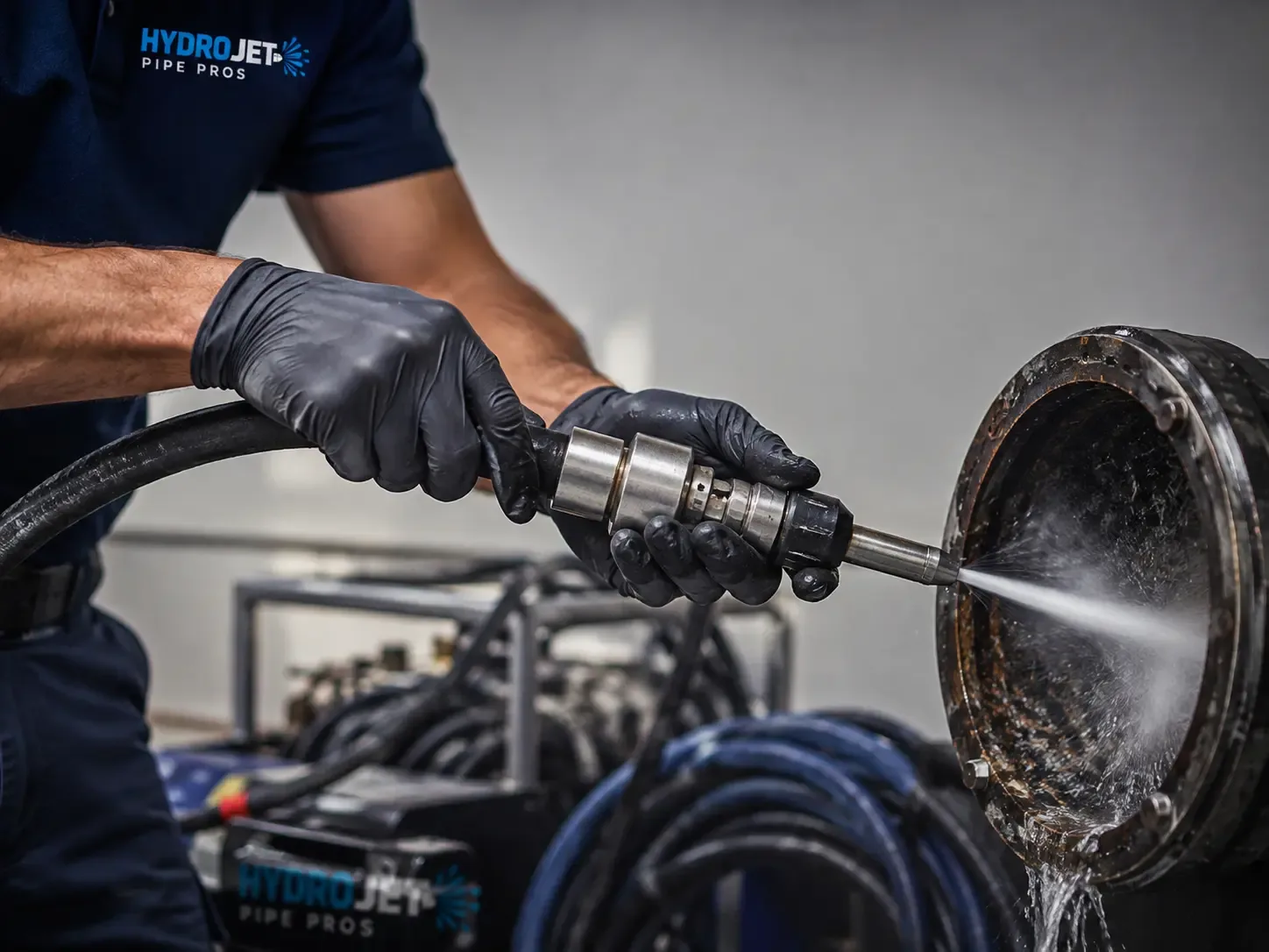 Hydro Jet Pipe Descaling in Suisun City, CA